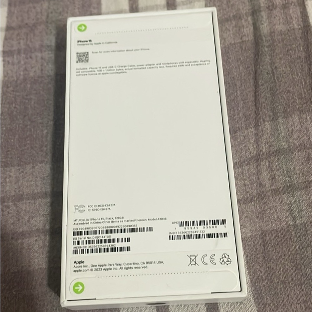 iPhone 15 128gb